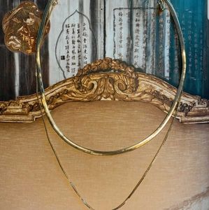 Stirling silver, gold  aya jewelry  brand new